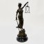 Bronzová socha SPRAVEDLNOST - THEMIS 45cm