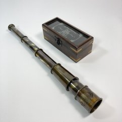 Teleskopický dalekohled ROYAL NAVY LONDON 1915