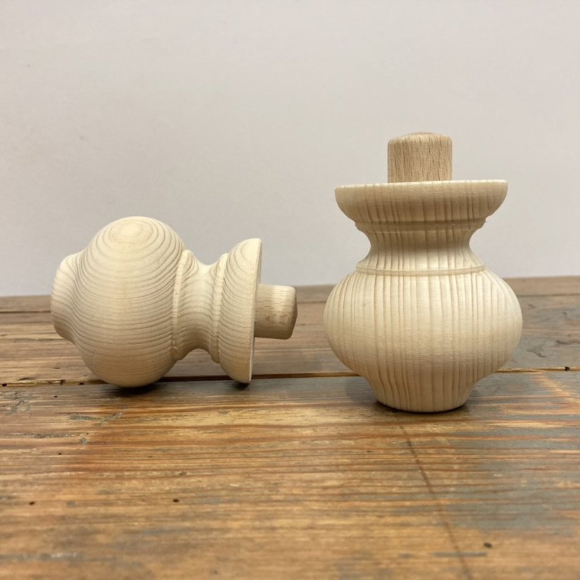 Nábytková soustružená noha 3009 70x60mm