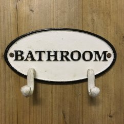 Nástěnný věšák BATHROOM