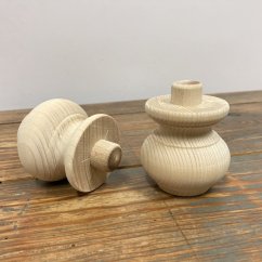 Nábytková soustružená noha 3004 60x60mm