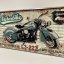 Plechová cedule MOTORBIKE 20x40cm