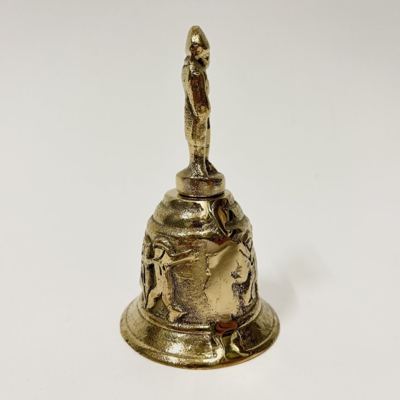 Mosazný zvonek NAPOLEON 11,5cm