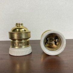 Objímka s porcelánovým kroužkem