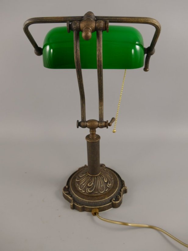 Bankovní lampa - polohovatelná