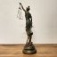 Dekorativní socha SPRAVEDLNOST - JUSTICE 52cm
