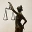 Bronzová socha SPRAVEDLNOST - JUSTICE 40cm