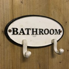 Nástěnný věšák BATHROOM