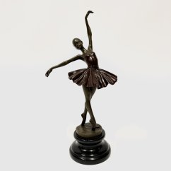 Bronzová socha BALERÍNA 33cm