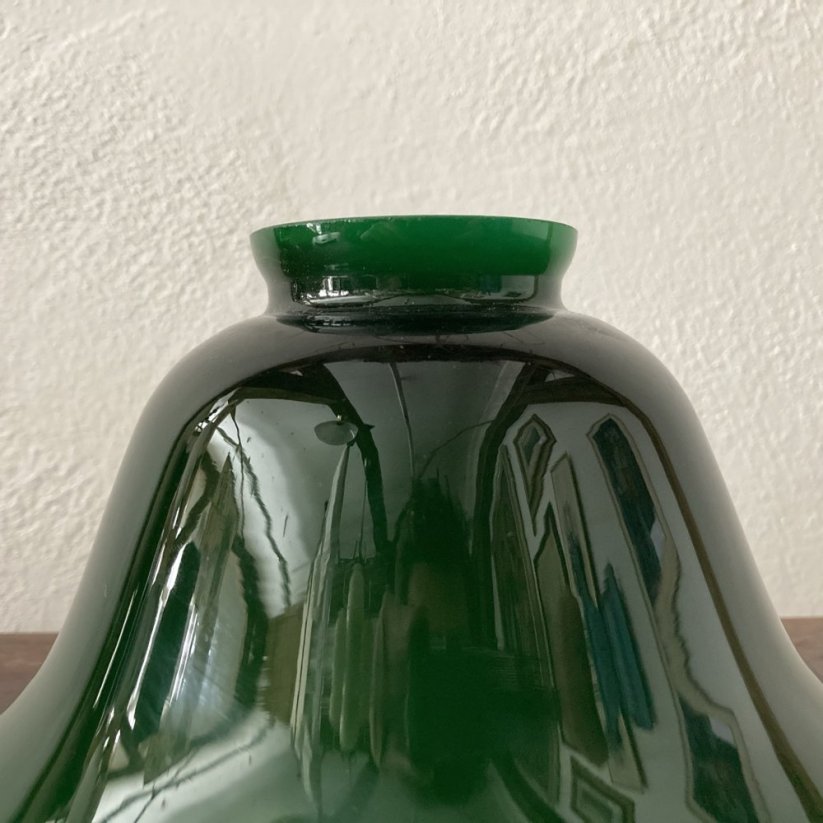 Skleněné stínidlo ZELENÉ 190mm