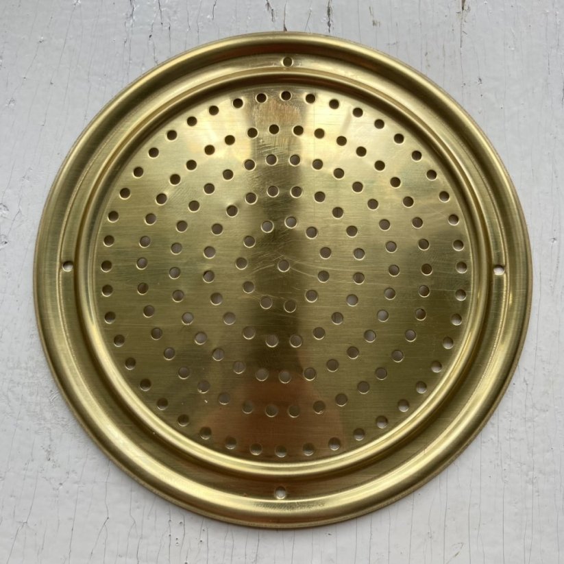 Nábytkové sítko MOSAZNÉ - Průměr: 150 mm