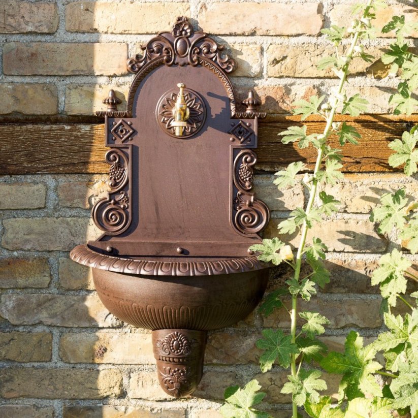 Zahradní výlevka KLASIK 76cm - hliník ( hnědá )
